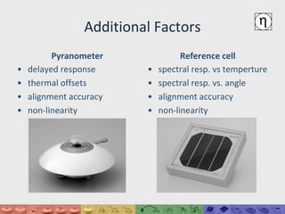Dissecting the Differences Between Pyranometer and Reference Cell ...