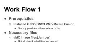 Vm Router 5 Create the first Juniper vMX router using GNS3 VM & VMware Fusion | PDF