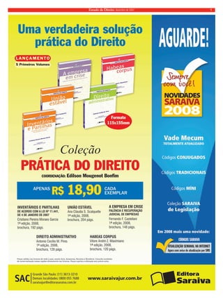 Estado de Direito, dezembro de 2007 7 
 