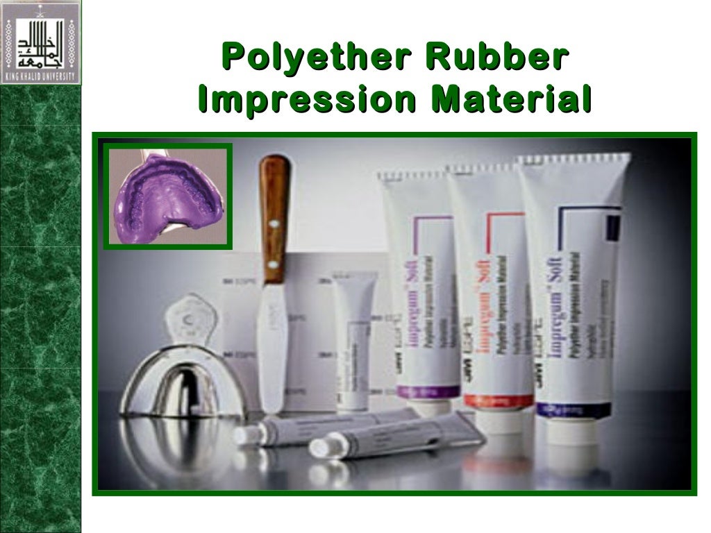 elastomeric Impression DENTAL material