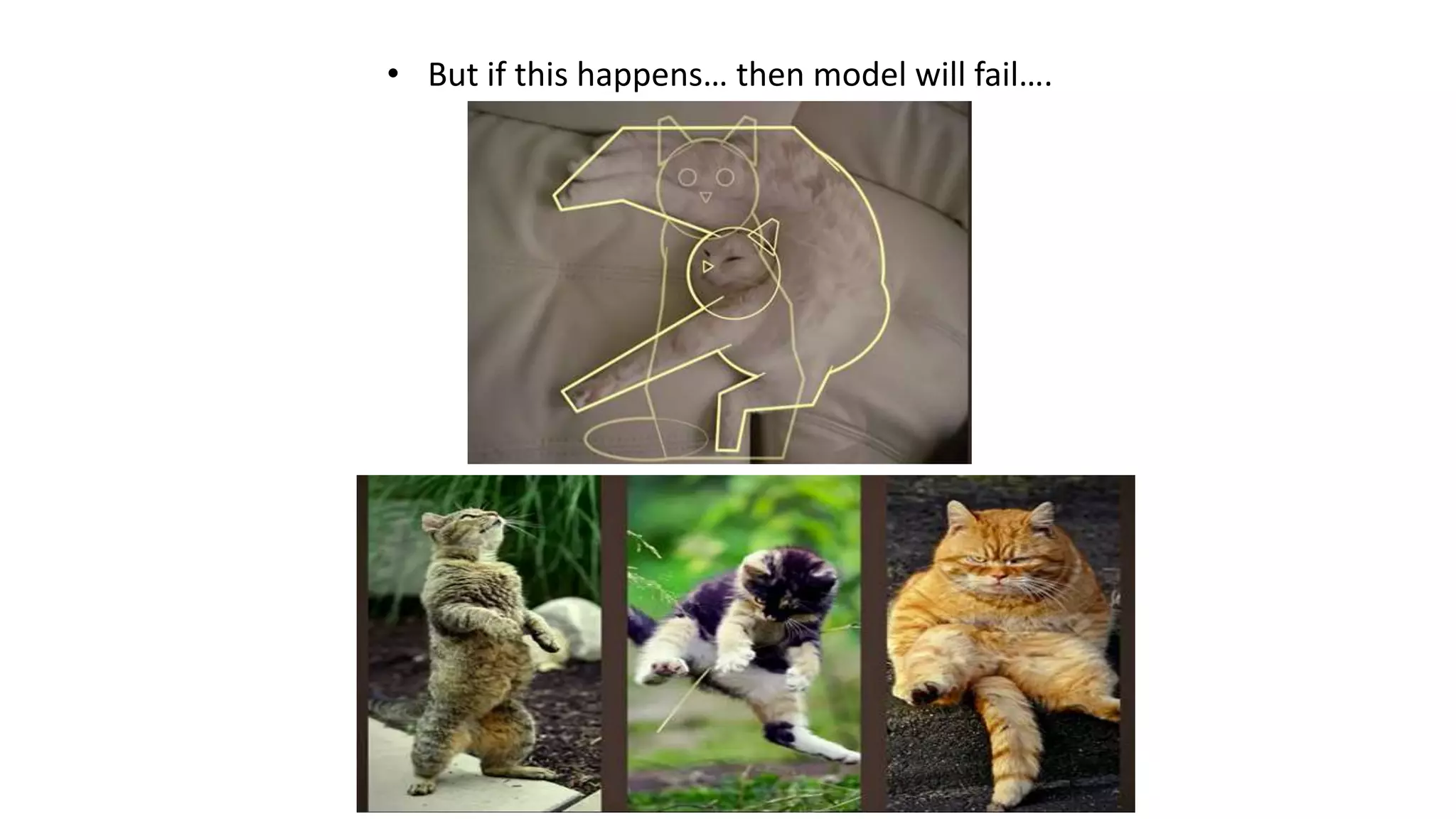 • But if this happens… then model will fail….
 