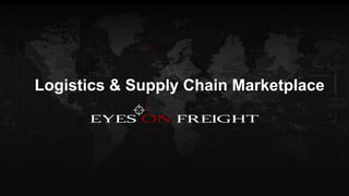 Logistics & Supply Chain Marketplace
 