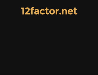 12factor.net
 