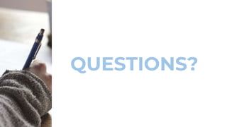 QUESTIONS?
 