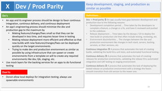 12 factor app - Core Guidelines To Cloud Ready Solutions | PDF