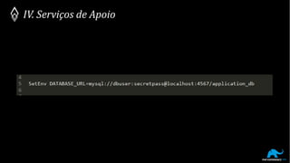 IV. Serviços de Apoio
 