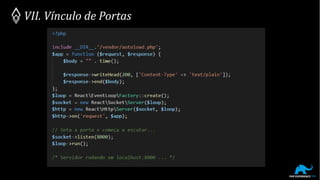 VII. Vínculo de Portas
 