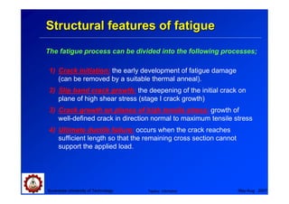 12 fatigue of metals | PDF