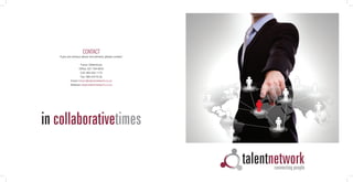 NEW Talent Network Brochure 2