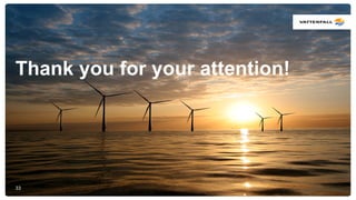 Thank you for your attention!




33 | Future wind power forecast errors and associated costs in the Swedish power system ...