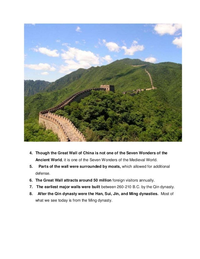 12 Fun Facts You May Not Know About The Great Wall Of China 12 Fun Facts You May Not Know About The Great Wall Of China