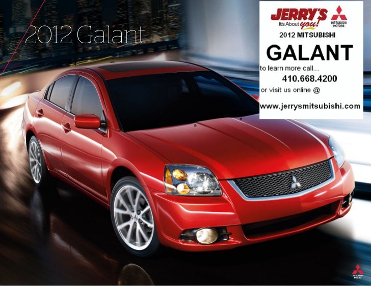 2012 Mitsubishi Galant At Jerry S Mitsubishi In Baltimore Maryland [ 563 x 728 Pixel ]