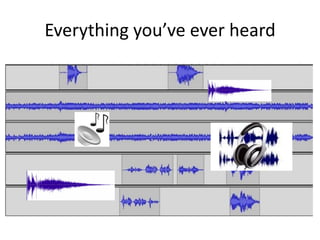 Everything you’ve ever heard
 