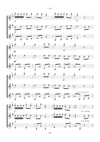 - 17 -
             4                                                       2                            4                                                   2
             œ   œ       œ   œ       œ       œ           œ           œ           1                œ       œ       œ       œ               œ           œ           4
        15                                                                       œ                                                                                œ
¬        #
                                                                                                                                                                                 Œ
    &
                                                                                                                                                                  2
             p

         #                                   œ                                                                                                        œ
                         œ           œ                               œ           œ                                œ                       œ                       œ                  œ
             œ                                           œ                                        œ                                                                              œ
    &

             p
         #
                                                                                                                                                                                 Œ
L&                                                                               œ
                                                         œ           œ                                                                                            œ
                                     œ       œ                                                                                            œ           œ
             œ           œ                                                                        œ               œ

             1                   2
        19   œ               œ                   œ                       œ            œ           œ
                                                                                                                          4                               2
                                                                                                                          œ                               œ
¬        #
                                                                                                                                                                              Œ
    &
                                                                                                                          2
             F
         #                   œ                                           œ            œ
             œ                                   œ                                                œ           œ           œ                   œ           œ                          œ
                                                                                                                                                                      œ       œ
    &

             F
                                                                                                                              0               4
         #
                                                                                                                                                                              Œ
L&                   œ                   œ                   œ                        œ                       œ                               œ           œ
                             œ                                           œ                                                œ
             œ                                   œ                                                œ                                                                   œ
             1               2
        23   œ               œ                   œ                       œ           œ        œ
                                                                                                                          4                               2
                                                                                                                          œ                               œ
¬        #
                                                                                                                                                                             Œ
    &
                                                                                                                          2



         #                   œ                                           œ           œ
             œ                                   œ                                            œ               œ           œ                   œ           œ                  Œ
    &


         #
L&                   œ                   œ                   œ                       œ                        œ                               œ           œ
                             œ                                           œ                                                œ
                                                                                                                                                                             œ       œ
             œ                                   œ                                            œ                                                                       œ

        27                           3                           4
¬        #
             0
                                     œ       0       3           œ                            3
             œ   œ   œ       œ               œ       œ                       0
                                                                                              œ       œ       œ       œ
                                                                                                                                  1
                                                                                                                                                  2       0
                                                                             œ                                                œ                                               Œ
                                                                                                                                                  œ           œ
    &

             f                                                                                                                                                            D. S. al Fine
                                                                                              2
                                                                                                                              0
         #                           œ                                                        œ       œ       œ       œ       œ                   1           0
             œ   œ   œ       œ               œ       œ           œ                                                                                œ           œ               œ      œ
                                                                             œ
    &

             f                                                                                                                                    4
                                                                                                                                                                          D. S. al Fine
                                                                                                                                      2
         #
                                                                                                                                                                              Œ
L&                                                               œ                                                                                œ           œ
                                                                                              œ                               œ
             œ                       œ
                                                     œ                       œ                                                                                        œ

                                                                                     3001
 