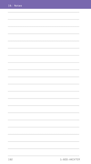 __________________________________________________________________________________________
__________________________________________________________________________________________
__________________________________________________________________________________________
__________________________________________________________________________________________
__________________________________________________________________________________________
__________________________________________________________________________________________
__________________________________________________________________________________________
__________________________________________________________________________________________
__________________________________________________________________________________________
__________________________________________________________________________________________
__________________________________________________________________________________________
__________________________________________________________________________________________
__________________________________________________________________________________________
__________________________________________________________________________________________
__________________________________________________________________________________________
__________________________________________________________________________________________
__________________________________________________________________________________________
__________________________________________________________________________________________
__________________________________________________________________________________________
__________________________________________________________________________________________
__________________________________________________________________________________________
|8. Notes
|82 1.800.ANIXTER
 