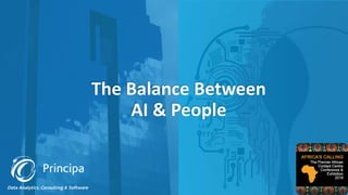 The Balance Between
AI & People
 