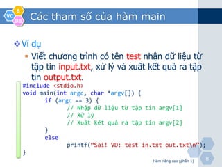 Phần 12: Hàm (Nâng cao) | PDF