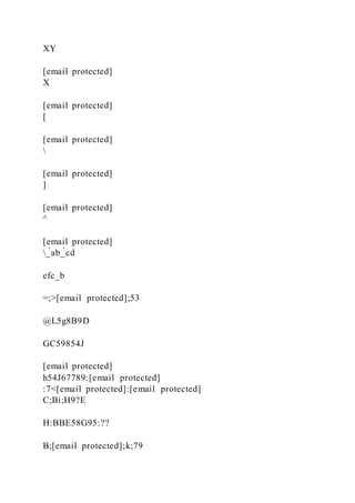 XY
[email protected]
X
[email protected]
[
[email protected]

[email protected]
]
[email protected]
^
[email protected]
_̀ab_̀cd
efc_b
=;>[email protected];53
@L5g8B9D
GC59854J
[email protected]
h54J67789:[email protected]
:7<[email protected]:[email protected]
C;Bi;H9?E
H:BBE58G95:??
B;[email protected];k;79
 
