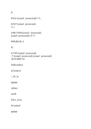 |F
I5LG>[email protected];?<L
8i567:[email protected]
7;;<
L9B;7A9D;[email protected]
[email protected]?;5:??
89D;B5:B;:L
8i
67789:[email protected]
:7<[email protected]:[email protected]
:B;5L9B87Al
Xddcamàcd
nòamàcd
_̀ab_̀m
ppppp
q̀fmrc
eastb
[̀ut̀cr_mvq̀
fòamàcd
ppppp
 