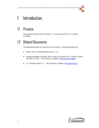 1.2 Hl7 Interface Specification | PDF