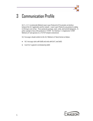 1.2 Hl7 Interface Specification | PDF