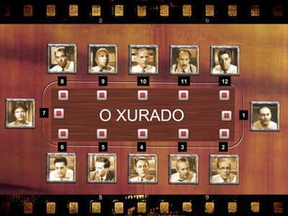 1 3 2 4 5 6 7 8 9 10 11 12 O XURADO 