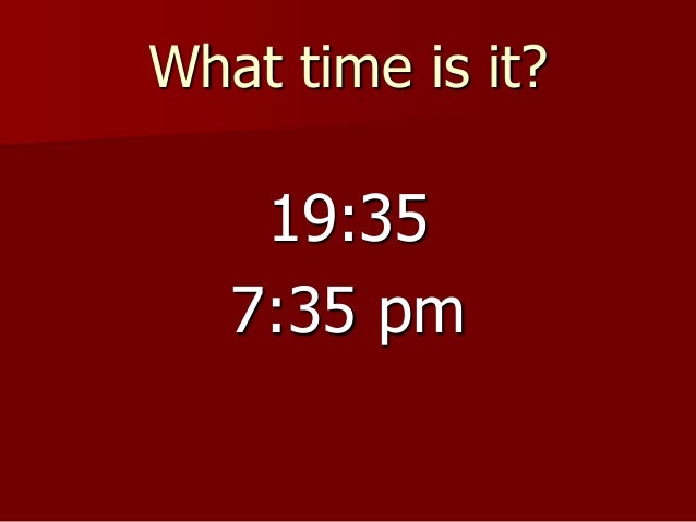 12hr 24hr Clock quiz