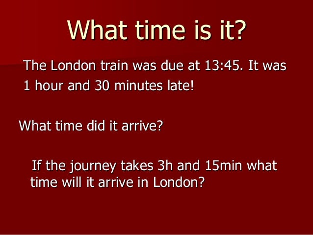 12hr 24hr Clock quiz