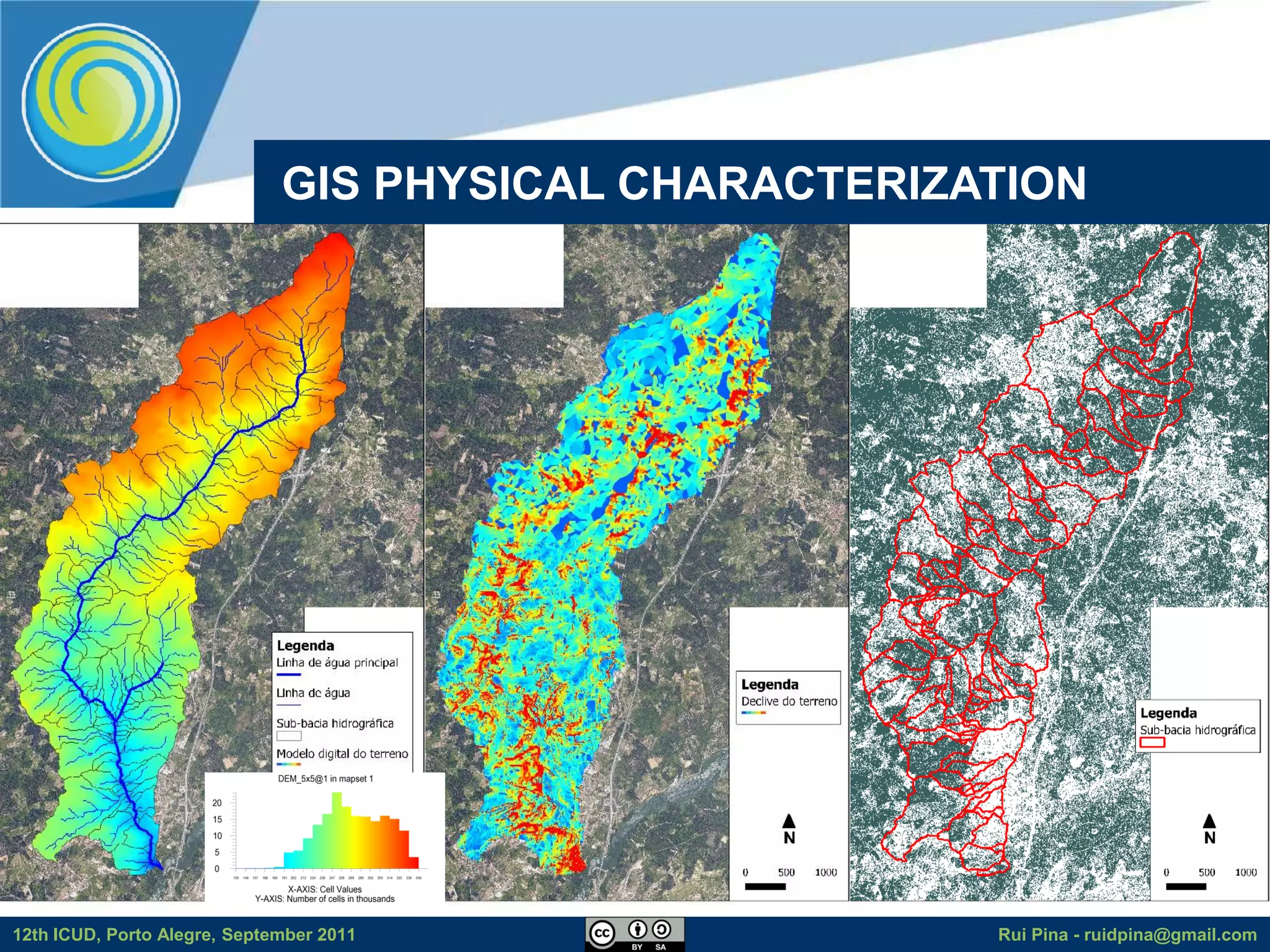 GIS PHYSICAL CHARACTERIZATION




12th ICUD, Porto Alegre, September 2011                Rui Pina - ruidpina@gmail.com
 