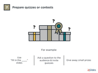 12 Ideas for More Interactive Presentations