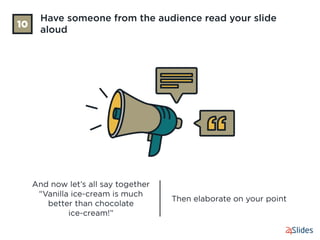 12 Ideas for More Interactive Presentations