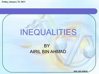 NOTE MATH FORM 3 - 12 inequality equations | PPS