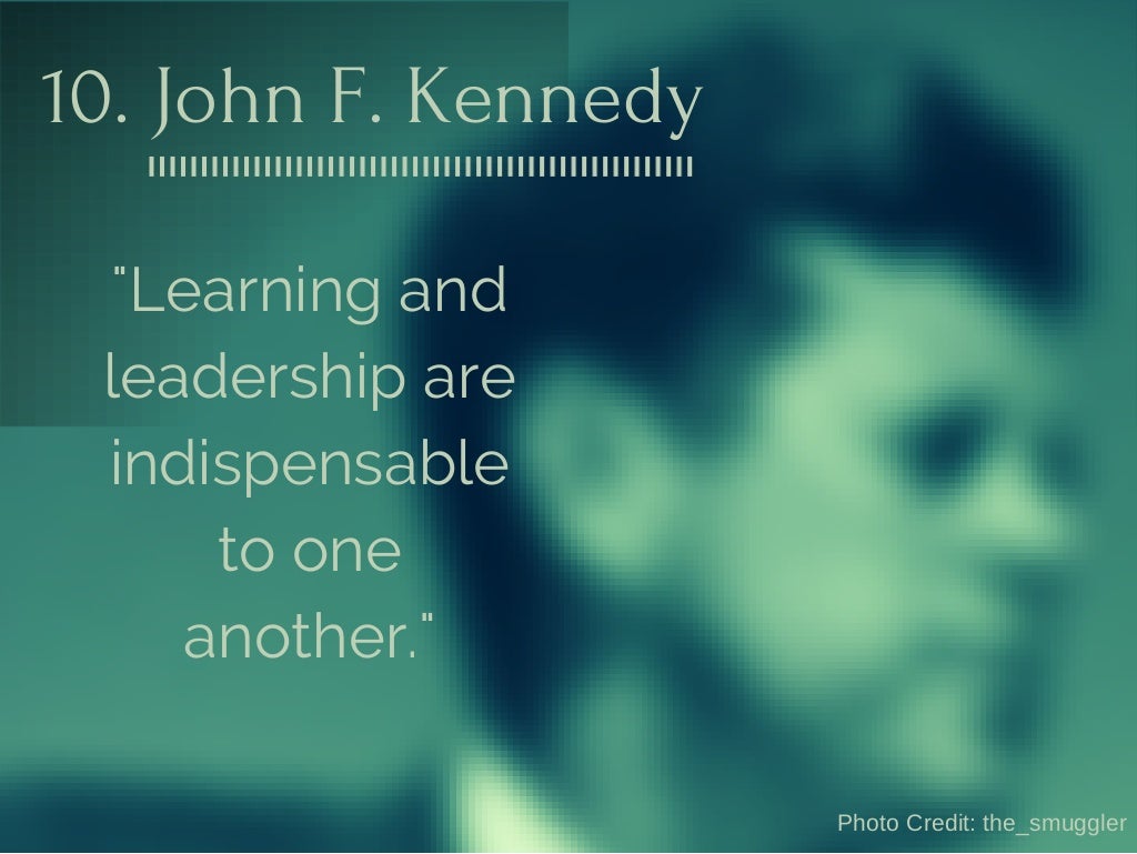 12 inspirational quotes on leadership