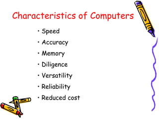 Introduction to Computer & ICT | PPT