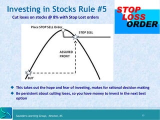 Rules Stock 12 investing rules | PDF