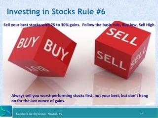 Rules Stock 12 investing rules | PPT