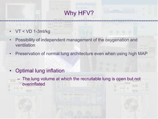 Nonivasive Respiratory Support - NIV, High Frequency Ventilation - HFV ...