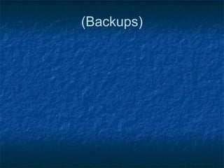 (Backups)
 