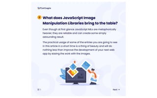 12 JavaScript Image Manipulation Libraries for Your Next Web App