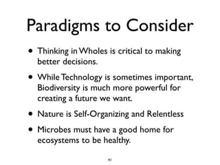 Jim Laurie - Soil Ecosystem Health: From Fungi & Nematodes to Beetles & Earthworms