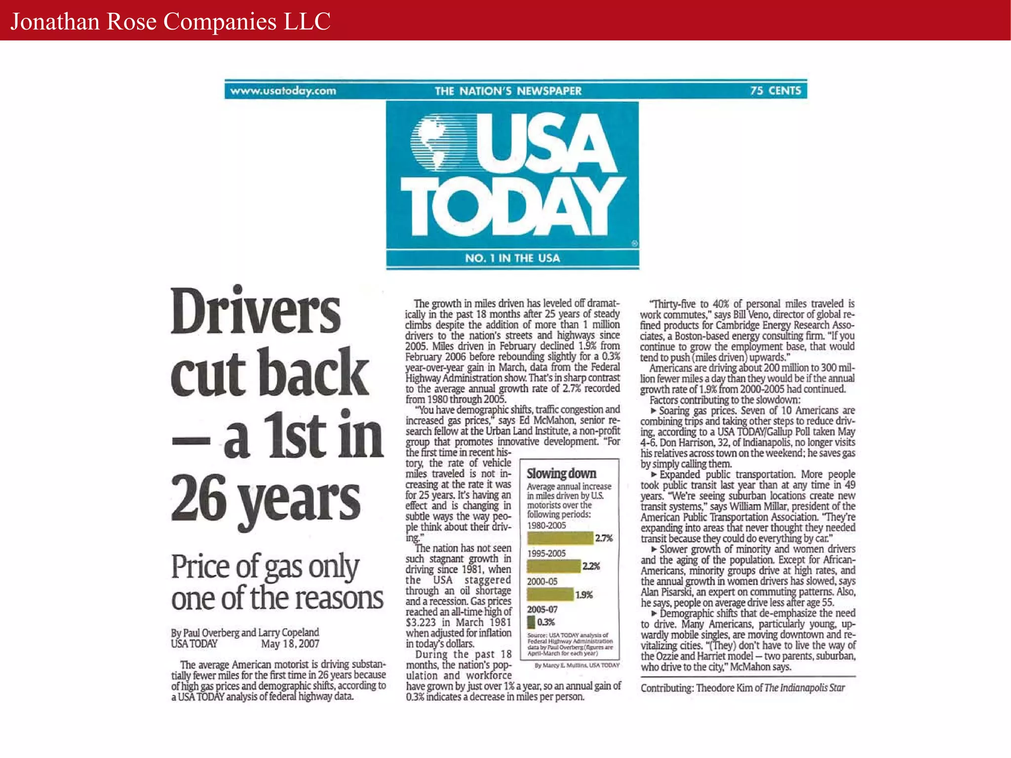 Jonathan Rose - JR LLC - Transformational Planning & Development