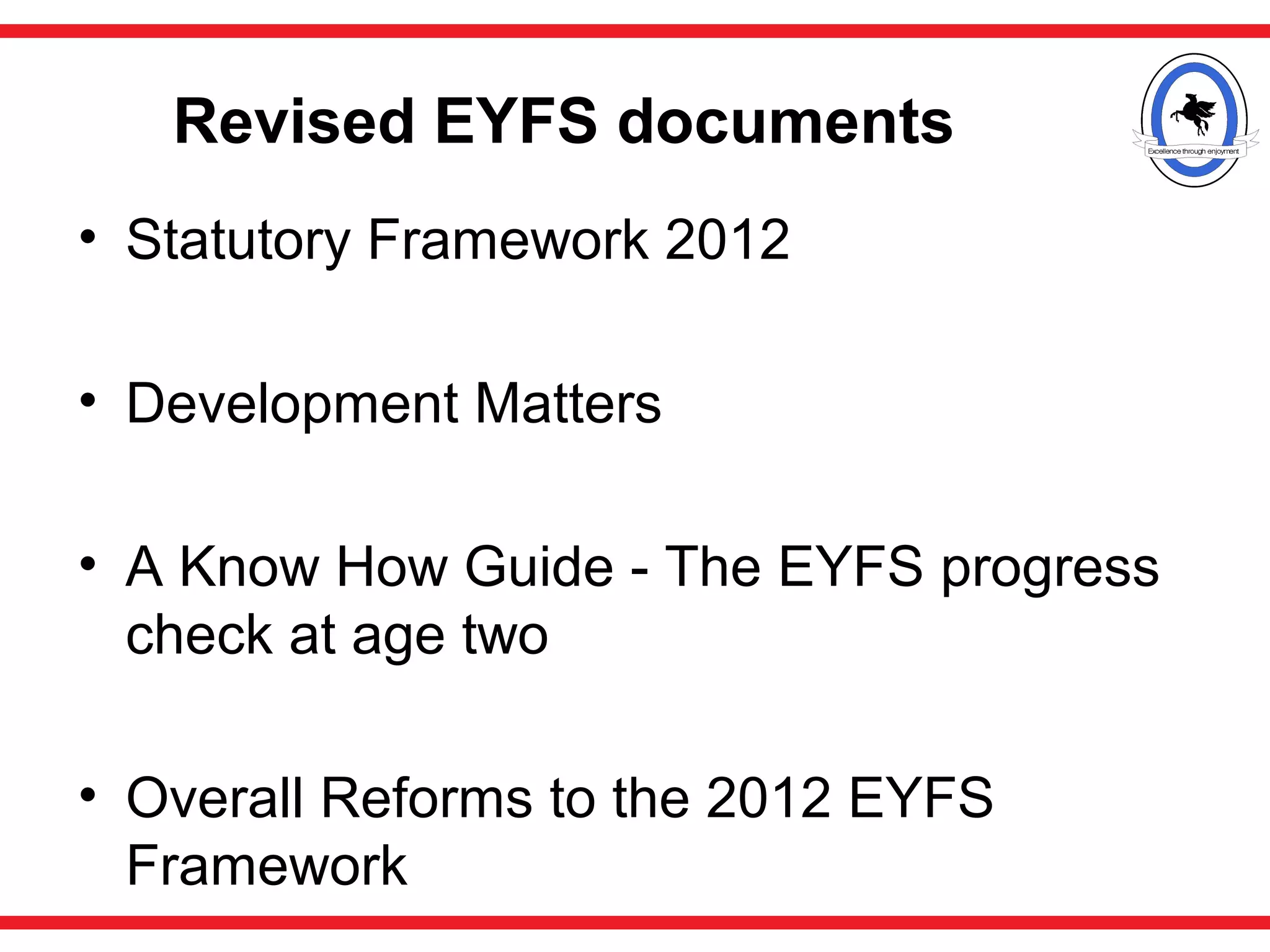 12 june eyfs staff meeting PPT