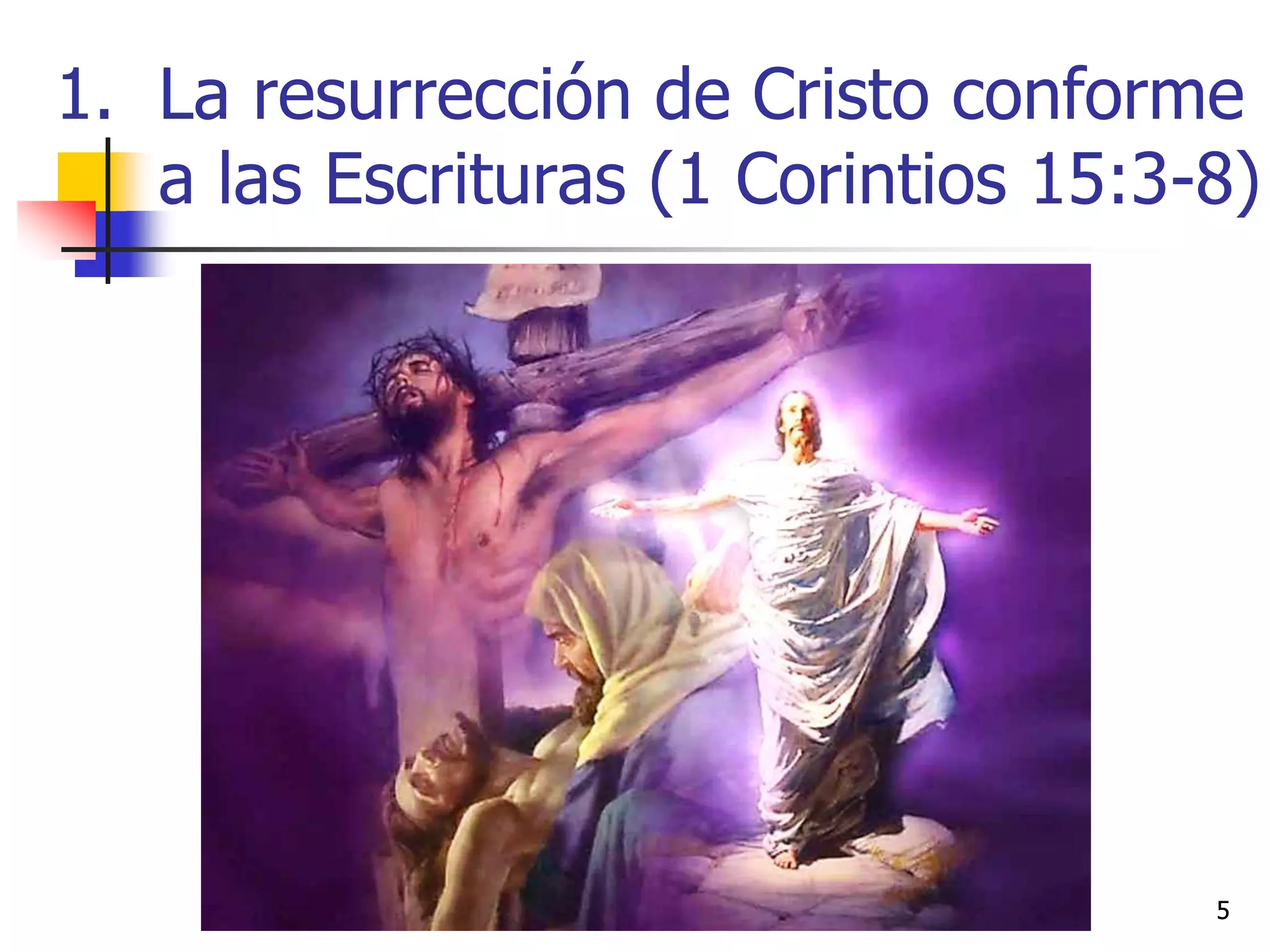 12 la resurreccion_de_cristo (Estudio Bíblico en 1 Corintios) | PPTX