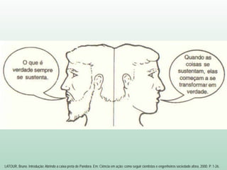 LATOUR, Bruno. Introdução: Abrindo a caixa preta de Pandora. Em: Ciência em ação: como seguir cientistas e engenheiros sociedade afora, 2000. P. 1-26.
 