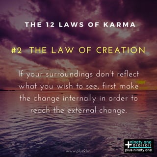 12 laws of karma | PDF