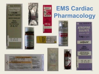 EMS Cardiac
Pharmacology
189
 