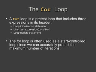 12 lec 12 loop | PPT