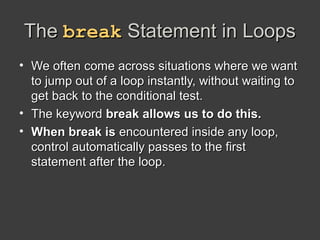 12 lec 12 loop | PPT