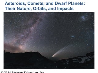 Asteroids, Comets, and Dwarf Planets:
Their Nature, Orbits, and Impacts
 