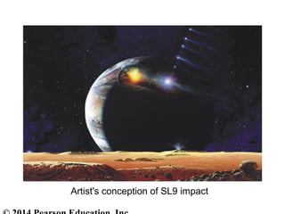 Artist's conception of SL9 impact
 
